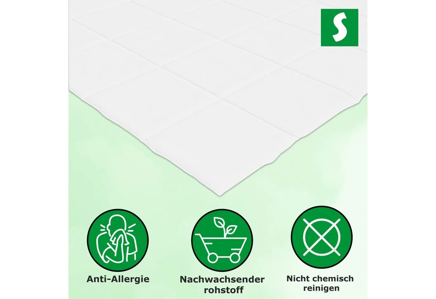 Schlaftroll Sommerbettdecke Atmungsaktiv Polyester Allergikerfreundlich - Bild 3
