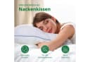 Schlaftroll Premium Kopfkissen 40x80cm TPE Memory-Schaum Bild 1