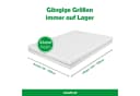Schlaftroll Federkernmatratze 21 cm mit 7 Zonen und Kaltschaumtopper Bild 3