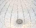 Dekoleidenschaft LED Kugelleuchte Shine Silber 384 LEDs Timer Bild 5