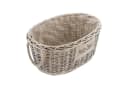 Dekoleidenschaft Kaminholzkorb Weide Grau Shabby Look Bild 1