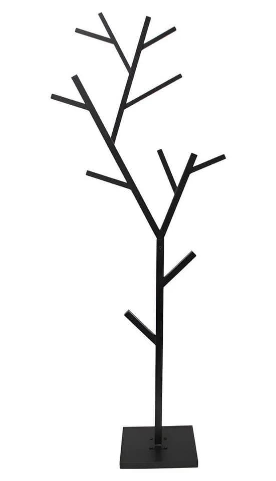 Dekoleidenschaft Garderobenständer Baum Metall Schwarz - Bild 5