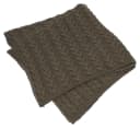 Dekoleidenschaft Kuscheldecke Mocca Braun Stickmuster 127x152 cm Sofadecke Bild 3