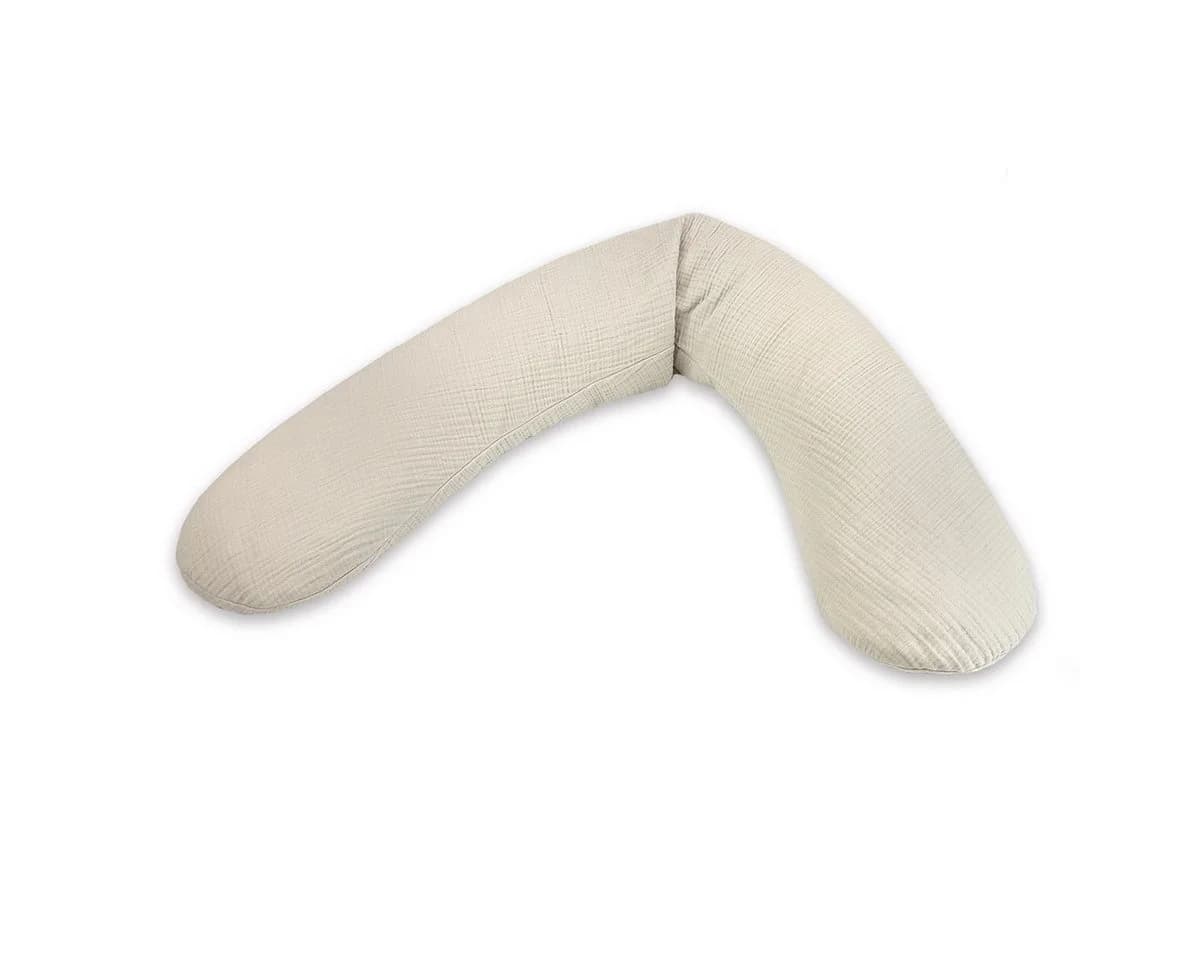 Theraline Stillkissenbezug 100% Baumwolle Beige Strickmuster