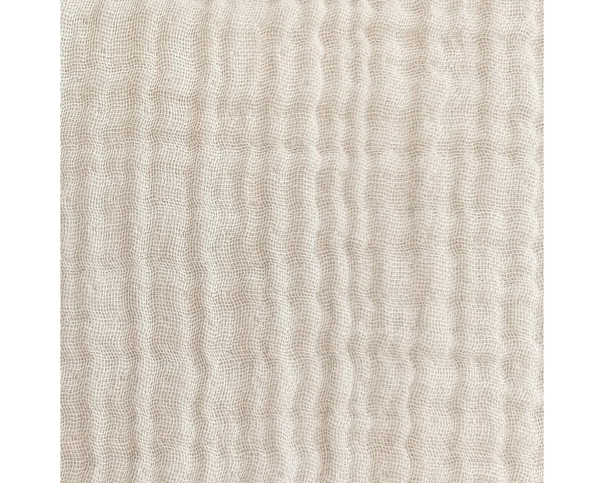 Theraline Stillkissenbezug 100% Baumwolle Beige Strickmuster - Bild 2