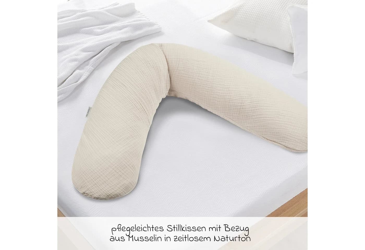 Theraline Stillkissen Dodo Premium Sandbeige - Bild 5