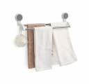 Creliv Handtuchhalter mit 2 Haken, Selbstklebend, WC-Deckelheber als GRATIS Bild 2