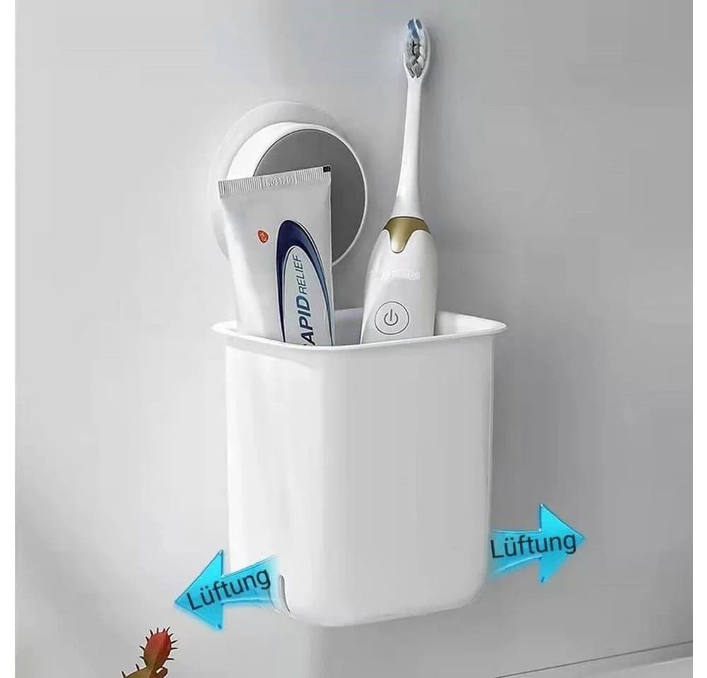 Creliv Badorganizer 2er Set Weiß Ohne Bohren - Bild 4