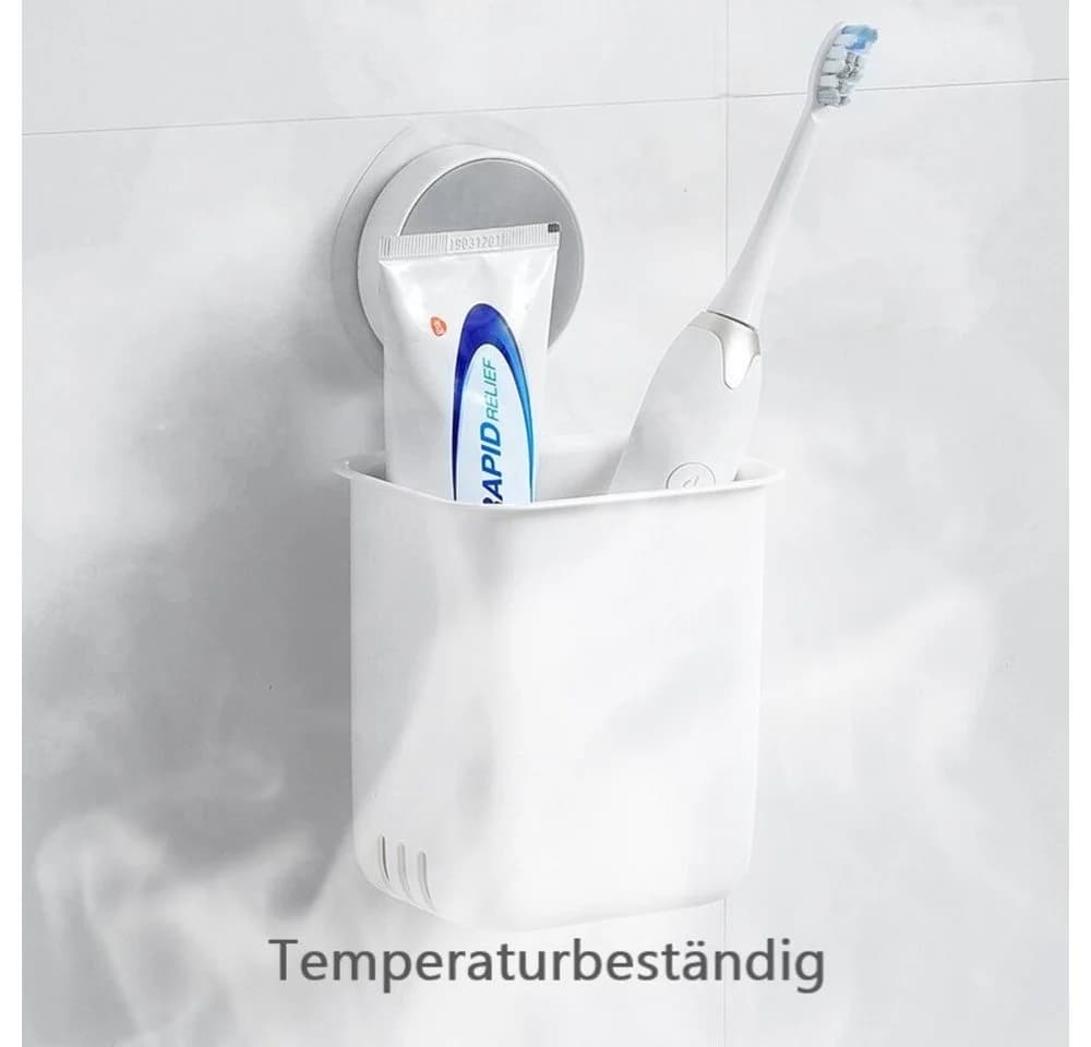 Creliv Badorganizer 2er Set Weiß Ohne Bohren - Bild 5