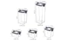 Creliv Vorratsdosen 6er-Set Luftdicht Stapelbar BPA-frei Transparent Bild 3