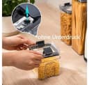 Creliv Vorratsdosen 6er-Set Luftdicht Stapelbar BPA-frei Transparent Bild 4