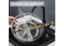 Creliv Gewürzregal Drehteller 30 cm Transparent 360° Drehbar Bild 5