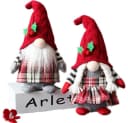 Creliv Weihnachtsfigur 2er-Set Weihnachtspuppe Handgefertigt Bild 2