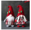 Creliv Weihnachtsfigur 2er-Set Weihnachtspuppe Handgefertigt Bild 3