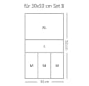 Creliv Schubladeneinsatz Set Modular Transparent PS Bild 1