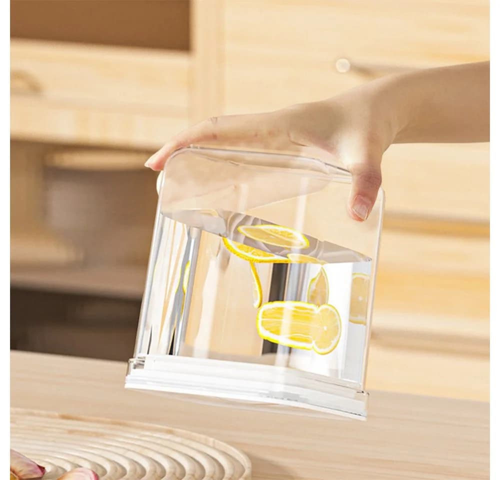 Creliv Vorratsdose 5er-Set Luftdicht Stapelbar BPA-Frei Transparent - Bild 5