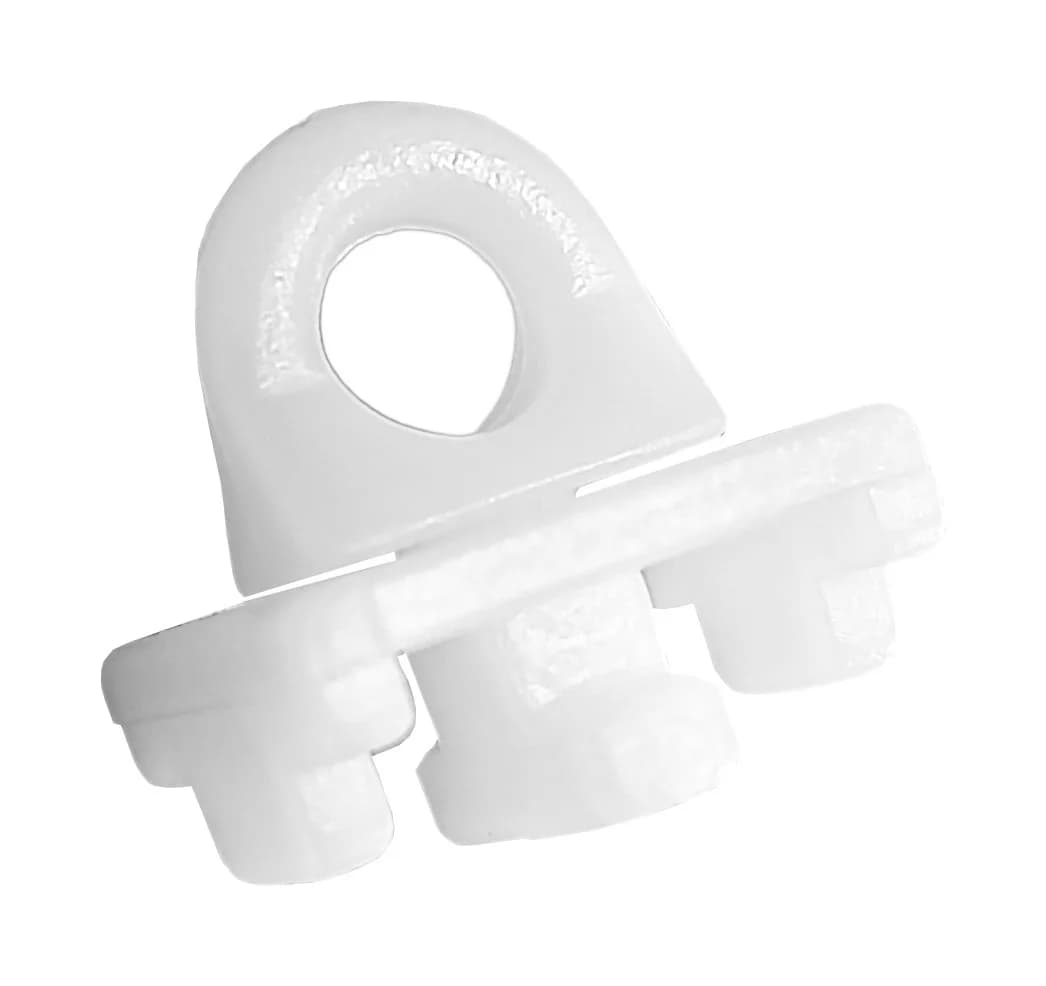 dekondo Feststeller 12er Set für Gardinenschienen mit 6mm Nut - Bild 2
