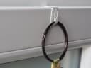 dekondo Fensterhaken Metall 10er Set Weiß Klemmfix Bild 4