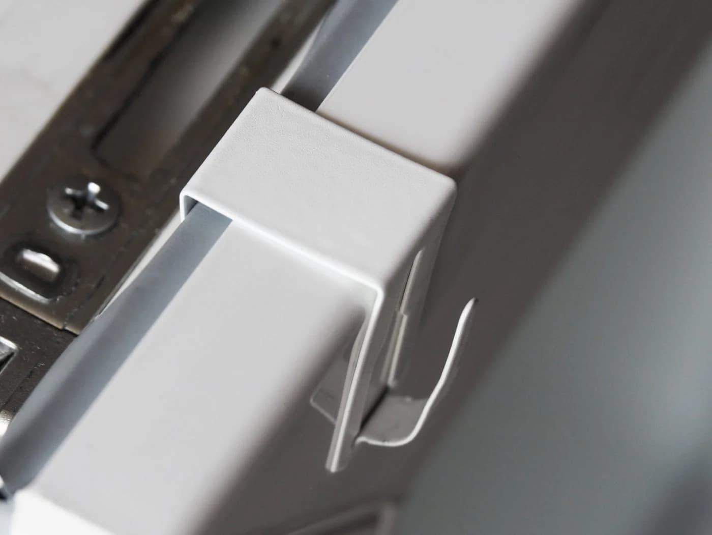 dekondo Fensterhaken Metall 10er Set Weiß Klemmfix - Bild 5