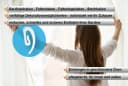 dekondo Gardinenhaken Stechhaken 200-Stück Weiß Kunststoff Bild 3