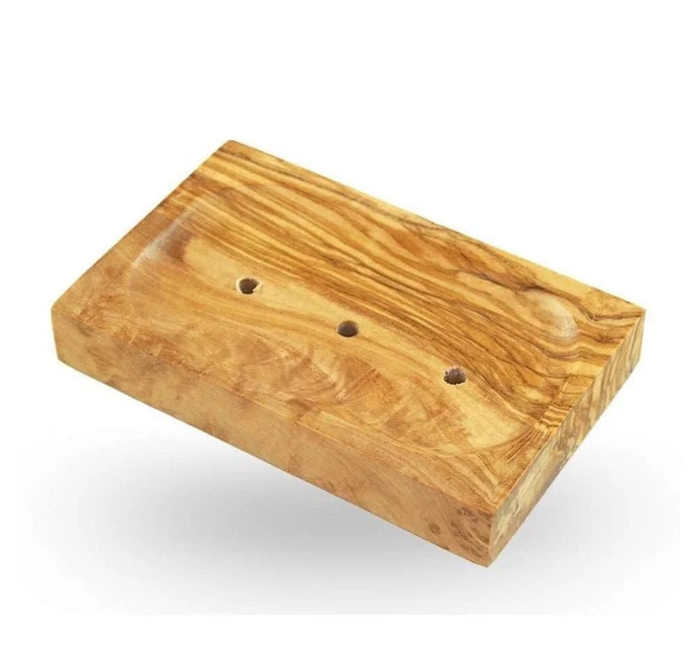 Soapbrothers Seifenschale Olivenholz Handarbeit