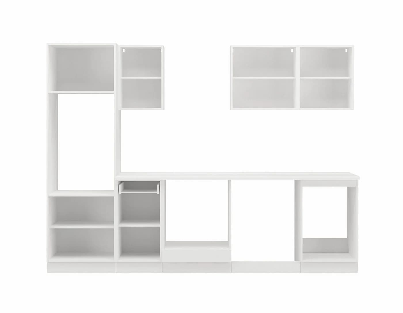 Küchen-Preisbombe Küchenzeile Toni Weiß/Grün Modern - Bild 3