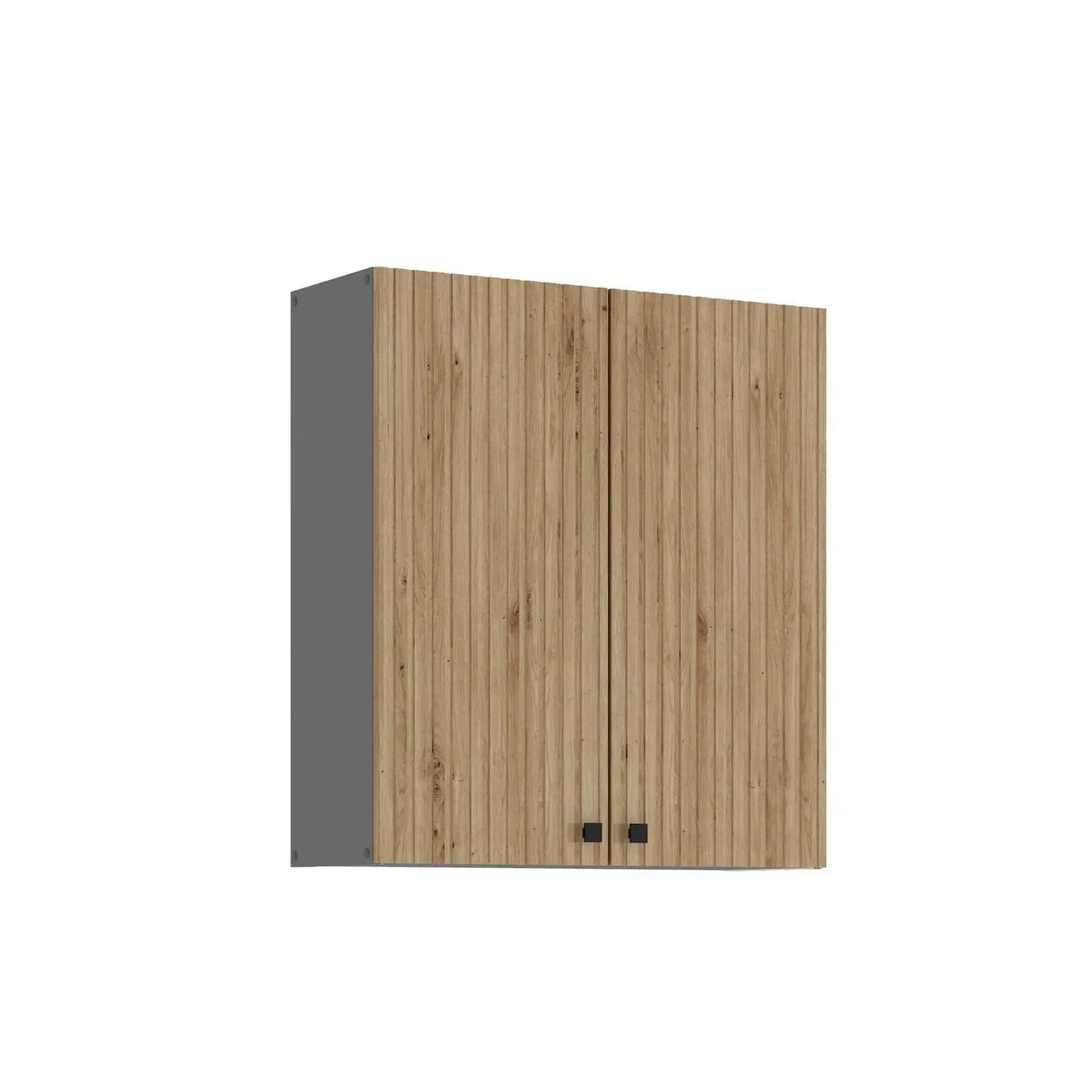Küche AVA Artisan Hängeschrank 80 cm Lamellenoptik