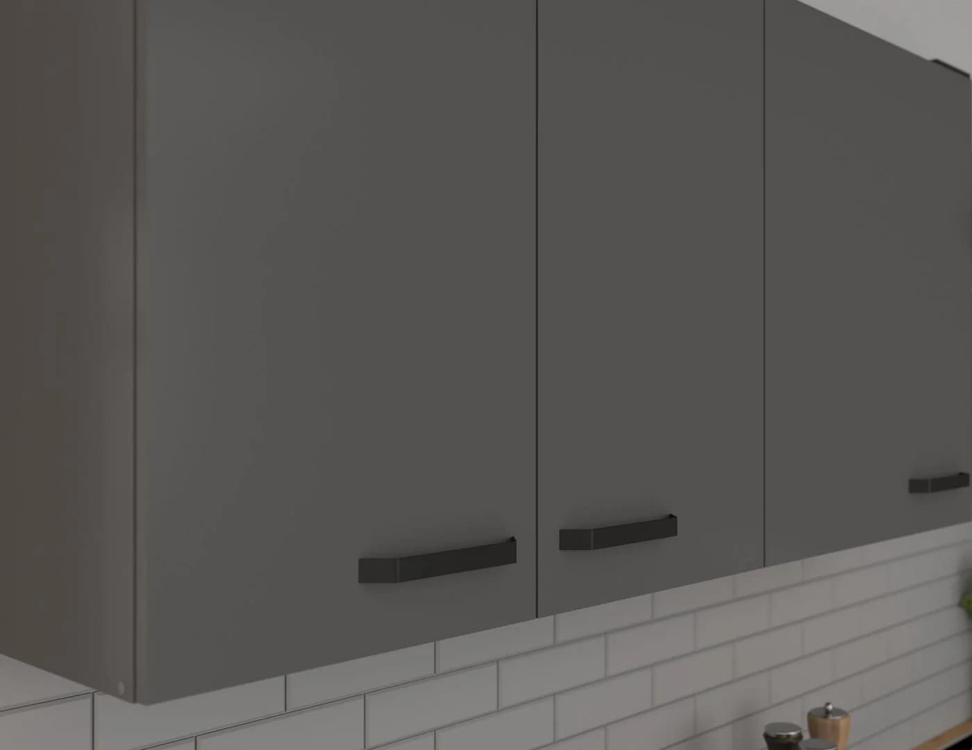 Küchen-Preisbombe NESSA Winkelküche Anthrazit Modern - Bild 4