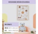 Things of Happiness Poster Affirmationsposter Kinder DIN A3 Bunt Bild 3