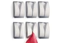 TECBULL Handtuchklemme Edelstahl Selbstklebend Silber Bild 2