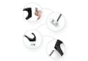 TECBULL Garderobenhaken TB-7770 Premium Zinklegierung Silber (4 St) Bild 4