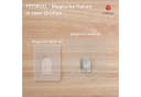TECBULL Magische Haken XS Transparent - Rückstandsfrei & Wiederverwendbar Bild 3