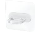 TECBULL Klebehaken Kleberinge, Klebeösen, 10er Pack, Transparent Bild 1