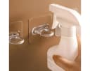 TECBULL Klebehaken Kleberinge, Klebeösen, 10er Pack, Transparent Bild 4
