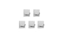 TECBULL Handtuchhaken Klebehaken Edelstahl 304 V2A Selbstklebend 5er Set Bild 2