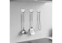 TECBULL Handtuchhaken Klebehaken Edelstahl 304 V2A Selbstklebend 5er Set Bild 4