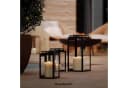 draadwerk® Kerzenlaterne 2er Set Schwarz Metall Garten & Wohn Bild 3
