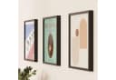 draadwerk® 3x Schallplattenrahmen Set Schwarz Wand Bild 3