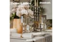 draadwerk® Serviettenringe 8er Set Echtes Messing Gold Bild 3