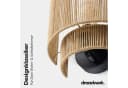 draadwerk Wandleuchte Jute Skandinavisches Design Bild 1