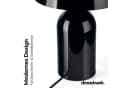 draadwerk® Schreibtischlampe Tischleuchte Pils - 70er Jahre Pilzform Bild 1