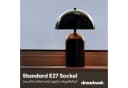 draadwerk® Schreibtischlampe Tischleuchte Pils - 70er Jahre Pilzform Bild 4