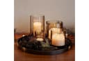 draadwerk® Adventskranz Set mit Metall-Tablett und 3 Windlichtern Bild 2