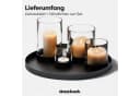 draadwerk® Adventskranz Set mit Metall-Tablett und 3 Windlichtern Bild 4