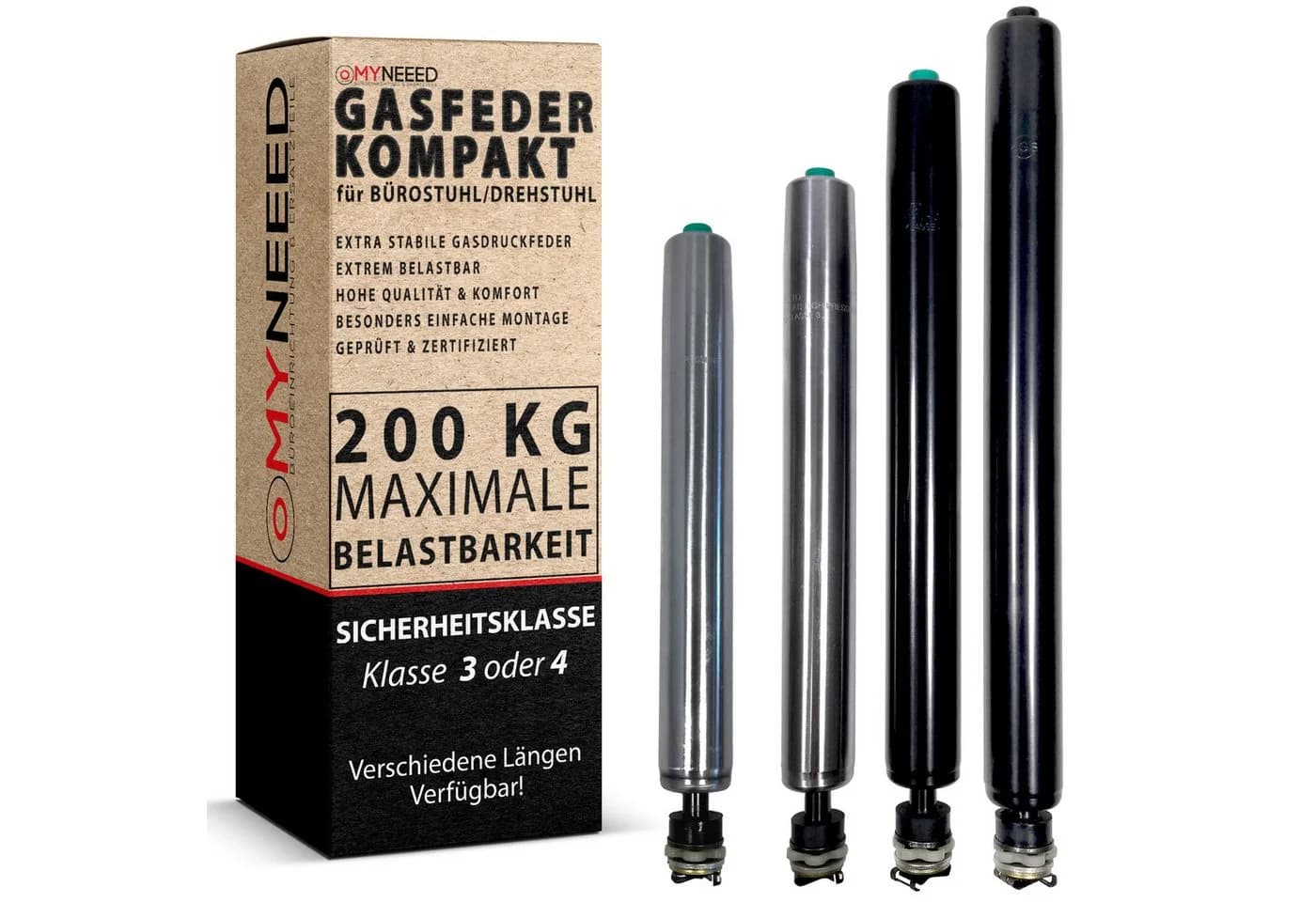 MYNEEED Bürostuhl Gasdruckfeder Kompakt - Bild 2