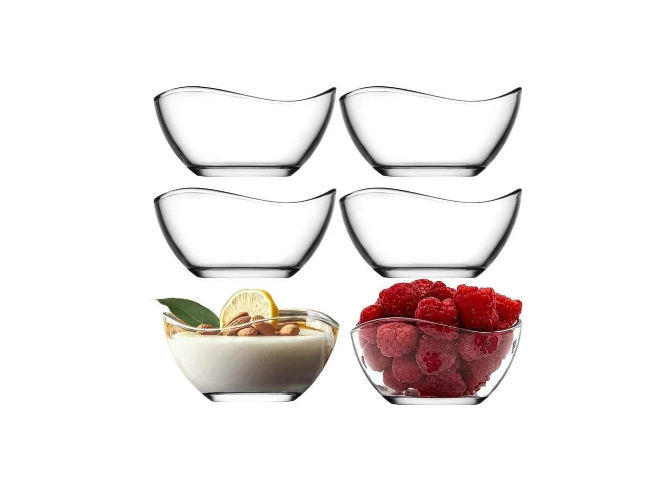 LAV Dessertschale Vira 6er-Set Glas Transparent - Bild 4