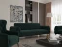 Möbeldreams Chesterfield-Sofa Arizona Grün mit Schlaffunktion Bild 2