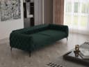 Möbeldreams Chesterfield-Sofa Arizona Grün mit Schlaffunktion Bild 3