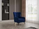 Möbeldreams Chesterfield-Sofa Arizona mit Schlaffunktion Blau Bild 4