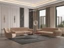 Möbeldreams Sofa Alina Living Kombi-Set Chesterfield Braun Bild 2